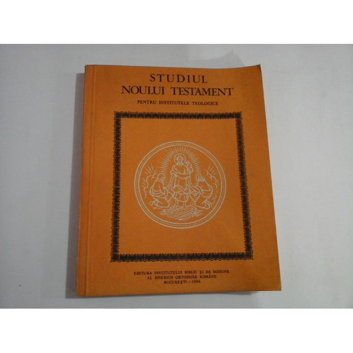 STUDIUL NOULUI TESTAMENT 